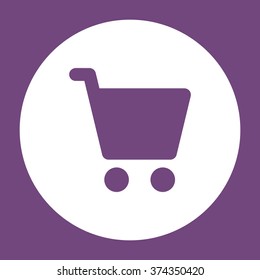 Shopping Cart Icon vector flat design