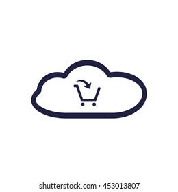 Shopping cart Icon, vector, icon flat 