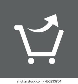 Shopping cart Icon, vector, icon flat 