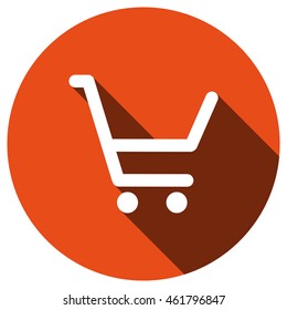 Shopping cart Icon, vector, icon flat 