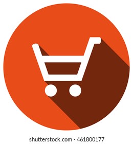 Shopping cart Icon, vector, icon flat 