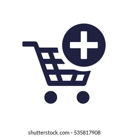 Shopping Cart Icon, Vector flat design style