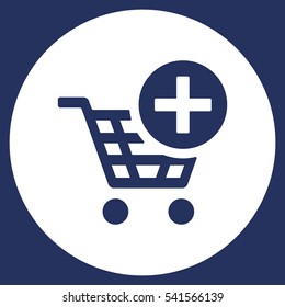 Shopping Cart Icon, Vector flat design style
