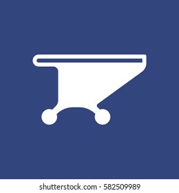 Shopping Cart Icon, Vector flat design style