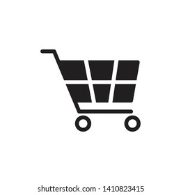 Shopping Cart Icon Vector Illustration