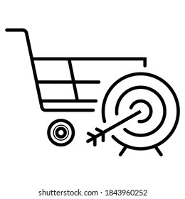 Shopping cart icon vector illustration