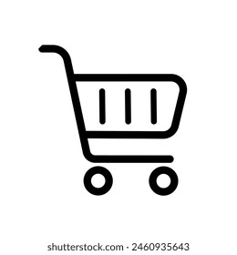 Imagen de Vector de icono de Carrito de compras	