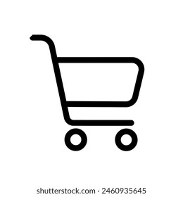 Shopping cart icon vector image	