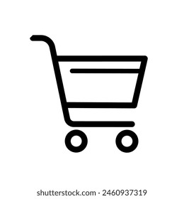 Shopping cart icon vector image	
