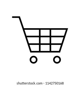 Shopping Cart icon vector icon. Simple element illustration. Shopping Cart symbol design. Can be used for web and mobile.