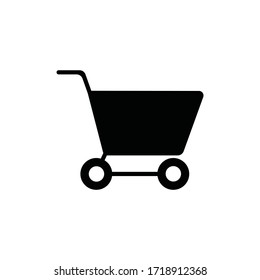 Shopping Cart Icon vector simple design