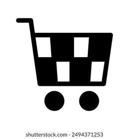 Shopping Cart Icon Vector Symbol Design Illustration