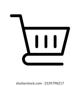 Shopping Cart Icon Vector Symbol Design Illustration