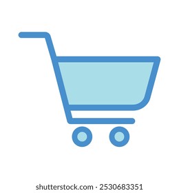 Shopping Cart Icon Vector, Shopping Trolley Icon, Shopping Cart Logo.