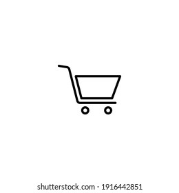 Shopping Cart icon vector for web, computer and mobile app