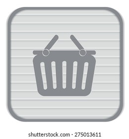 shopping cart icon. vextor illustration. cart online store, Internet shop. basket shopping