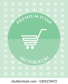 Shopping Cart Icon for Web, Applications, Software & Graphic Designs.