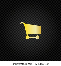 Shopping cart icon.Buying goods online.Market symbol