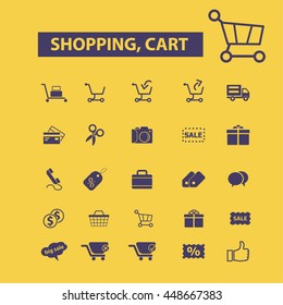 shopping cart icons