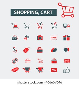 shopping cart icons