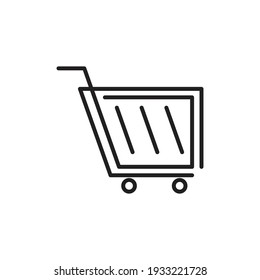 shopping cart icons. Collection of web icons for online store, from various cart icons in various shapes.