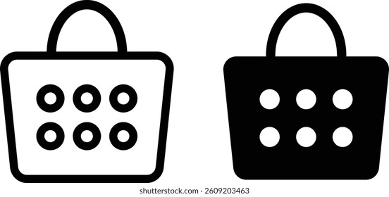 Shopping cart icons set. Internet shop buy symbol. Vector illustration.