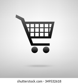 Shopping cart icons ( signs ) for online purchases- vector 