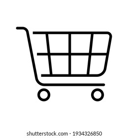 shopping cart icons. web icons for online store. vector illustration eps 10