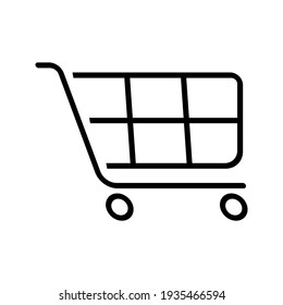 shopping cart icons. web icons for online store. vector illustration eps 10