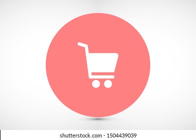 Shopping cart icon.Shopping cart Thin line design icon. Shopping cart simple icon illustration vector.Shopping chart vector icon