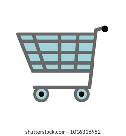shopping cart isolated icon