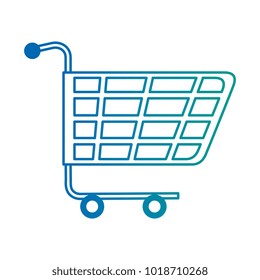 shopping cart isolated icon