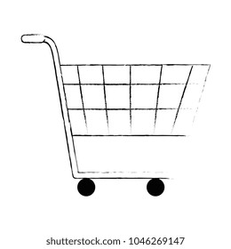 shopping cart isolated icon