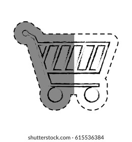 shopping cart isolated icon