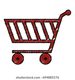 shopping cart isolated icon