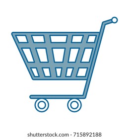 shopping cart isolated icon