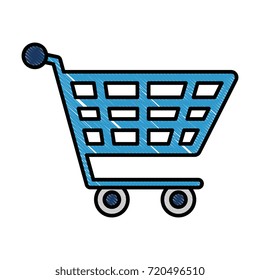 shopping cart isolated icon