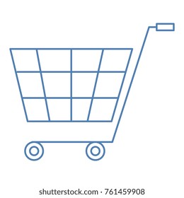 shopping cart isolated icon