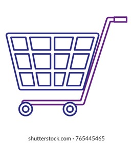 shopping cart isolated icon