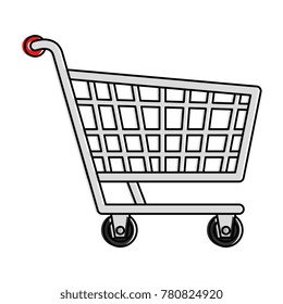 shopping cart isolated icon