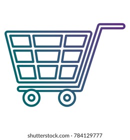 shopping cart isolated icon