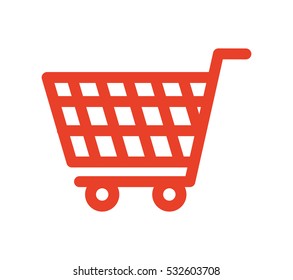 shopping cart isolated icon vector illustration design