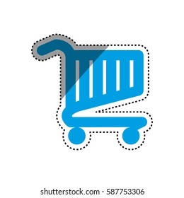 Shopping cart isolated icon vector illustration graphic design