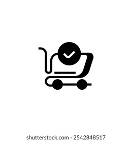 Shopping cart line icon. linear style sign for mobile concept and web design. Outline vector icon.
