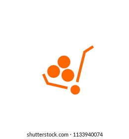 shopping cart line vector minimalistic icon