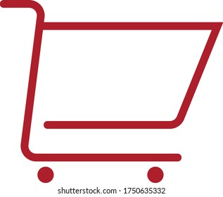 Logo del carrito de compras (editable como eps)