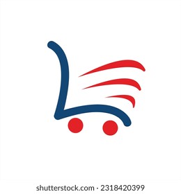  Logotipo del carrito de compras, icono, gráficos vectoriales