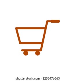 Shopping Cart logo template vector icon design