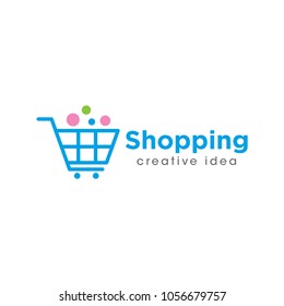 Shopping Cart Logo Vector Template