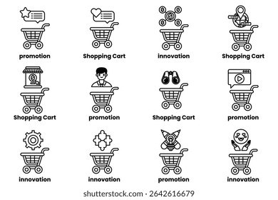 Shopping cart with a man in it. The man is smiling. The cart is white. The cart is in the middle of the image
